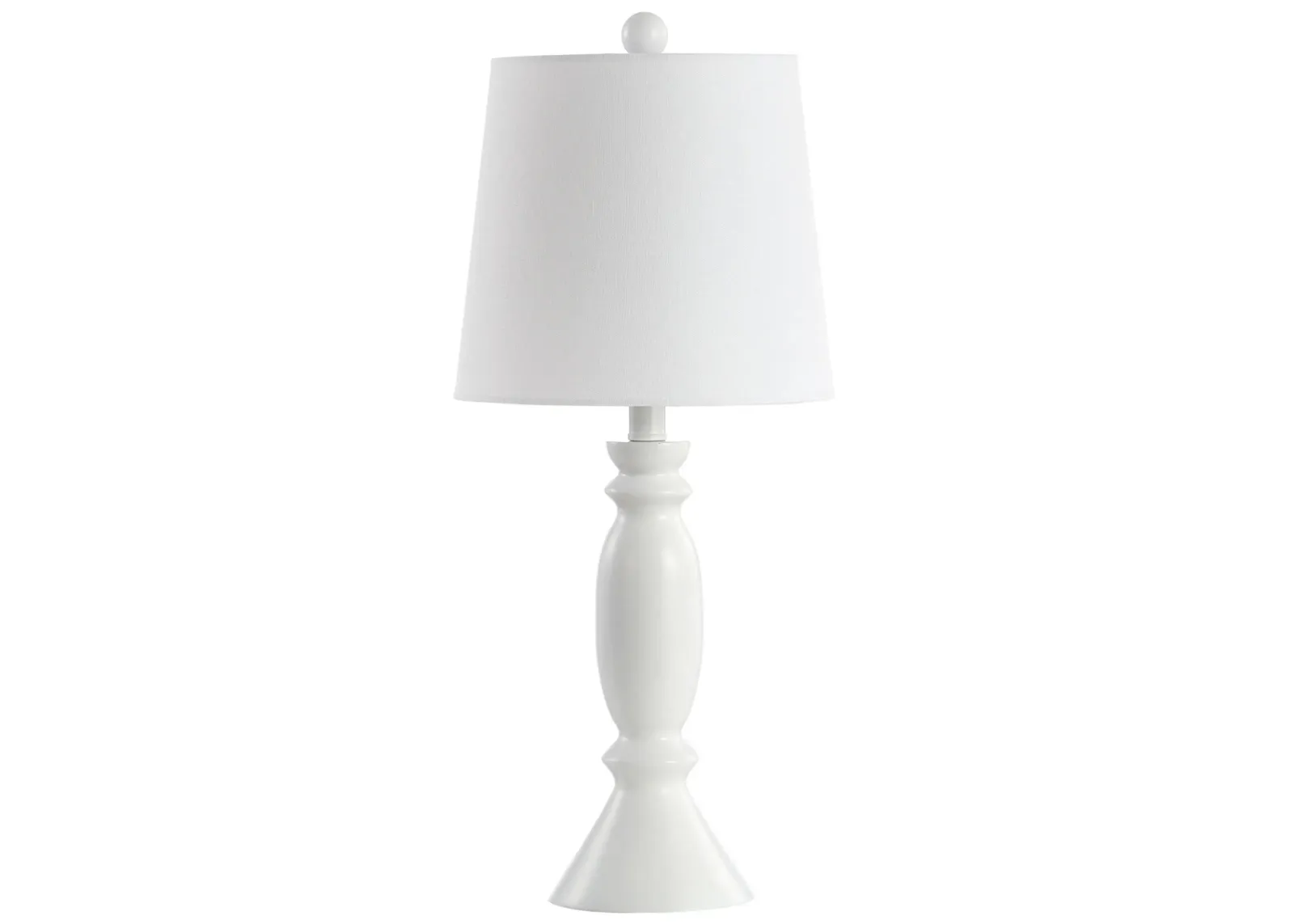 Brixton Table Lamp in White by Safavieh