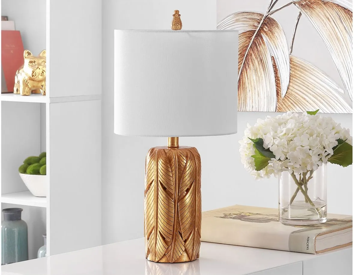 Soren Table Lamp in Gold by Safavieh