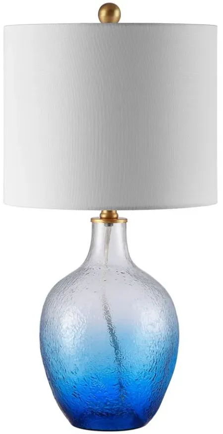 Finnley Table Lamp in Blue by Safavieh