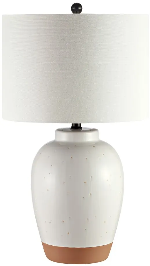 Collin Table Lamp in Ivory by Safavieh