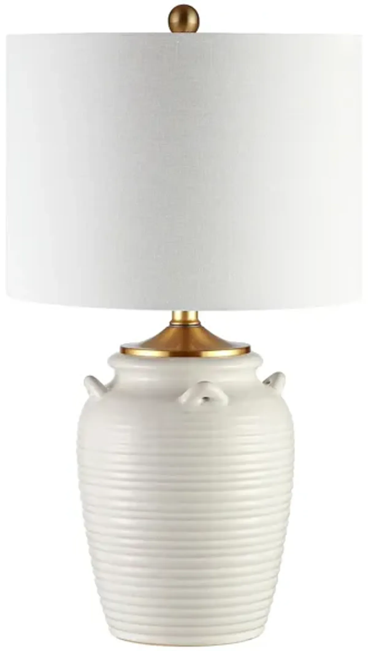 Rhett Table Lamp in Ivory by Safavieh