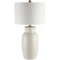 Ashson Table Lamp in Ivory by Safavieh