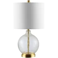 Bilsor Glass Table Lamp in Clear by Safavieh