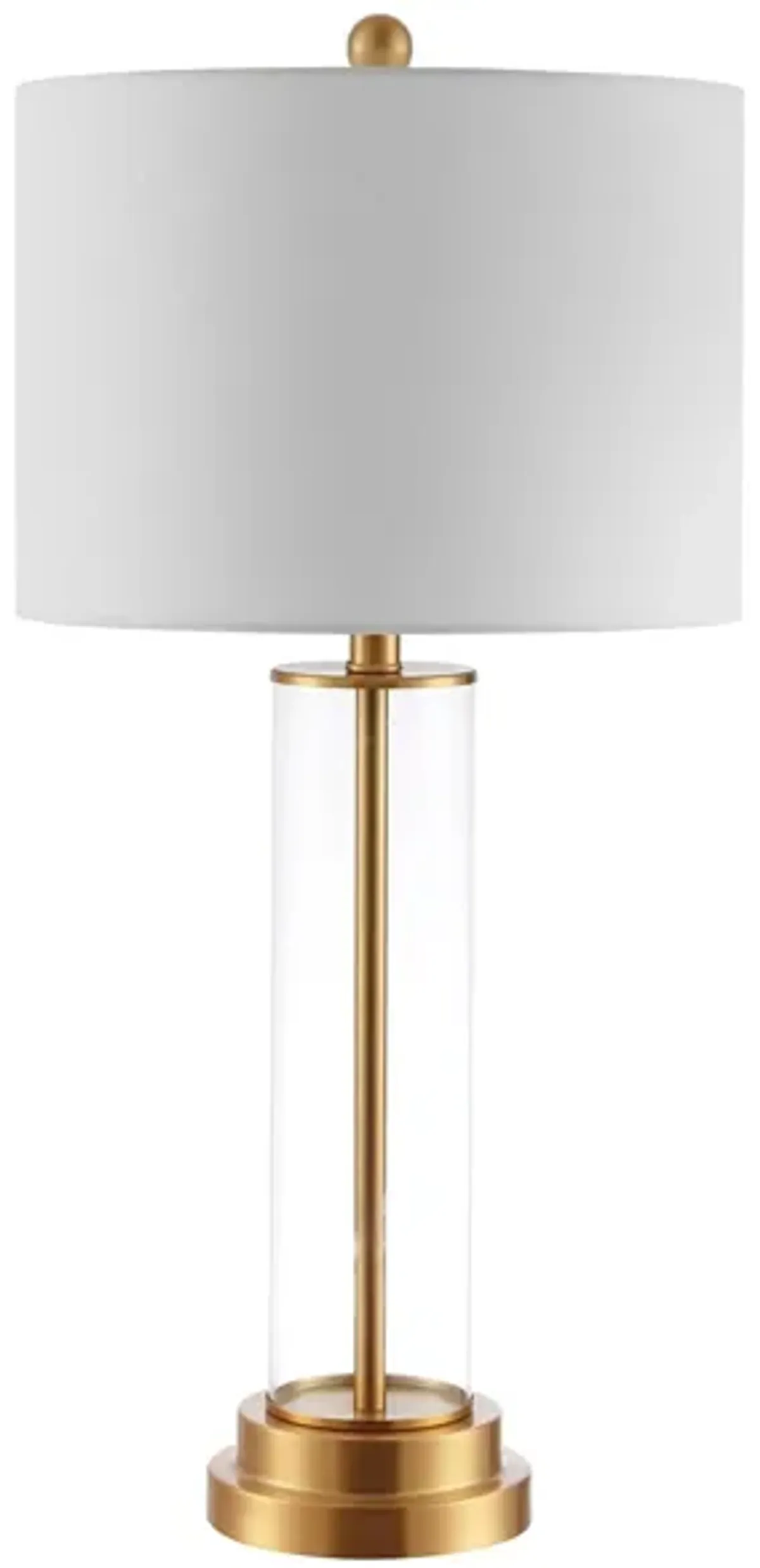 Ressa Glass Table Lamp in Clear by Safavieh