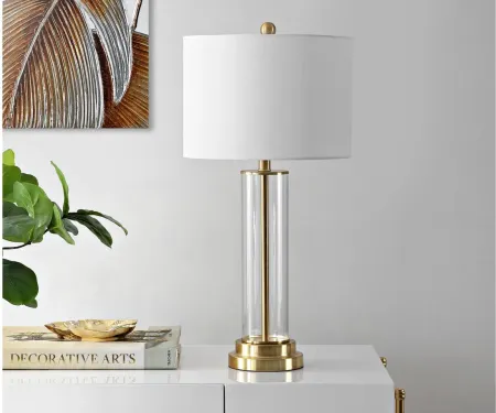 Ressa Glass Table Lamp in Clear by Safavieh
