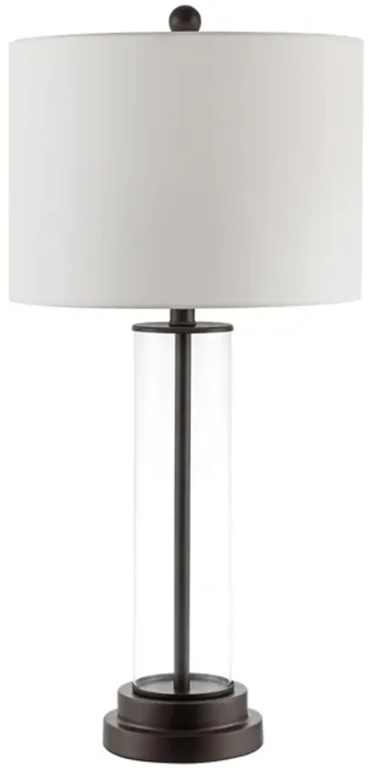 Ressa Glass Table Lamp in Clear by Safavieh