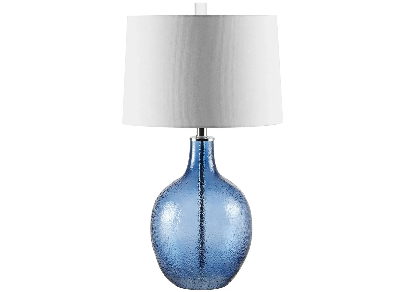 Orien Glass Table Lamp in Blue by Safavieh