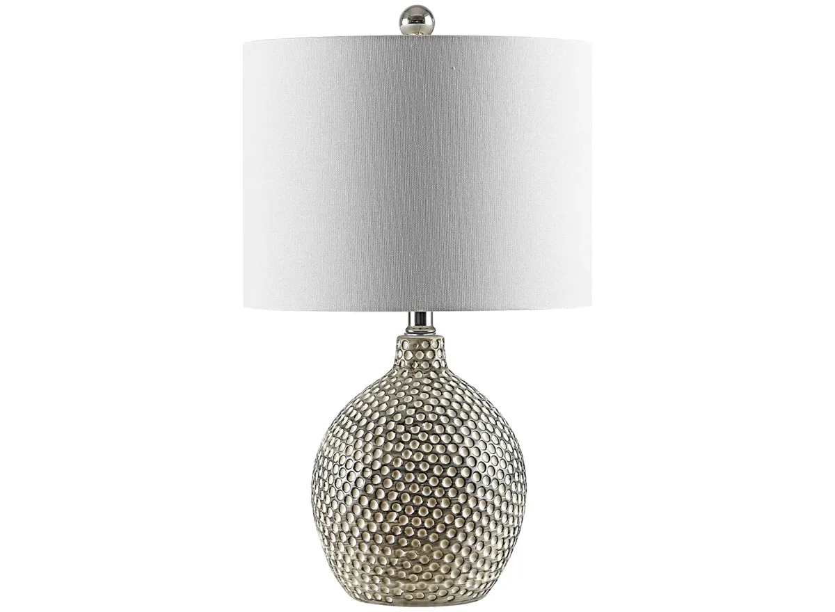 Portcia Ceramic Table Lamp in Ivory by Safavieh