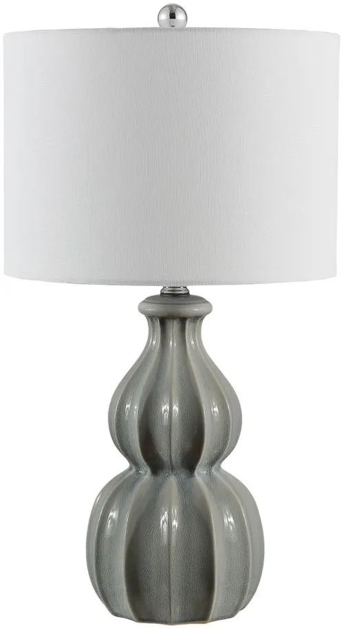 Lovell Ceramic Table Lamp in Gray by Safavieh