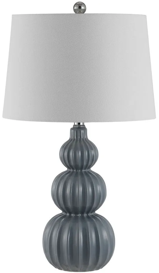 Pehonix Ceramic Table Lamp in Gray by Safavieh