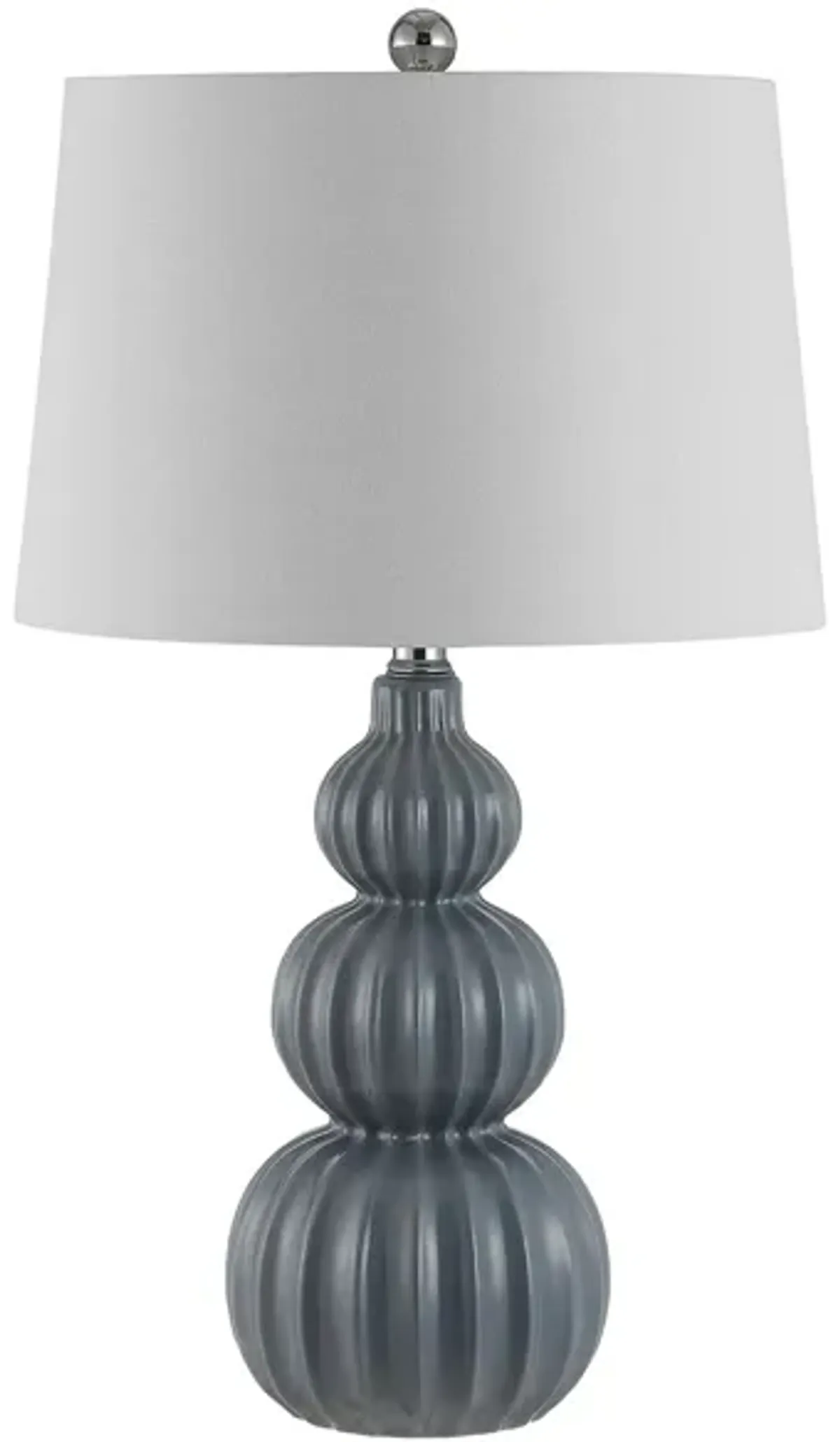 Pehonix Ceramic Table Lamp in Gray by Safavieh