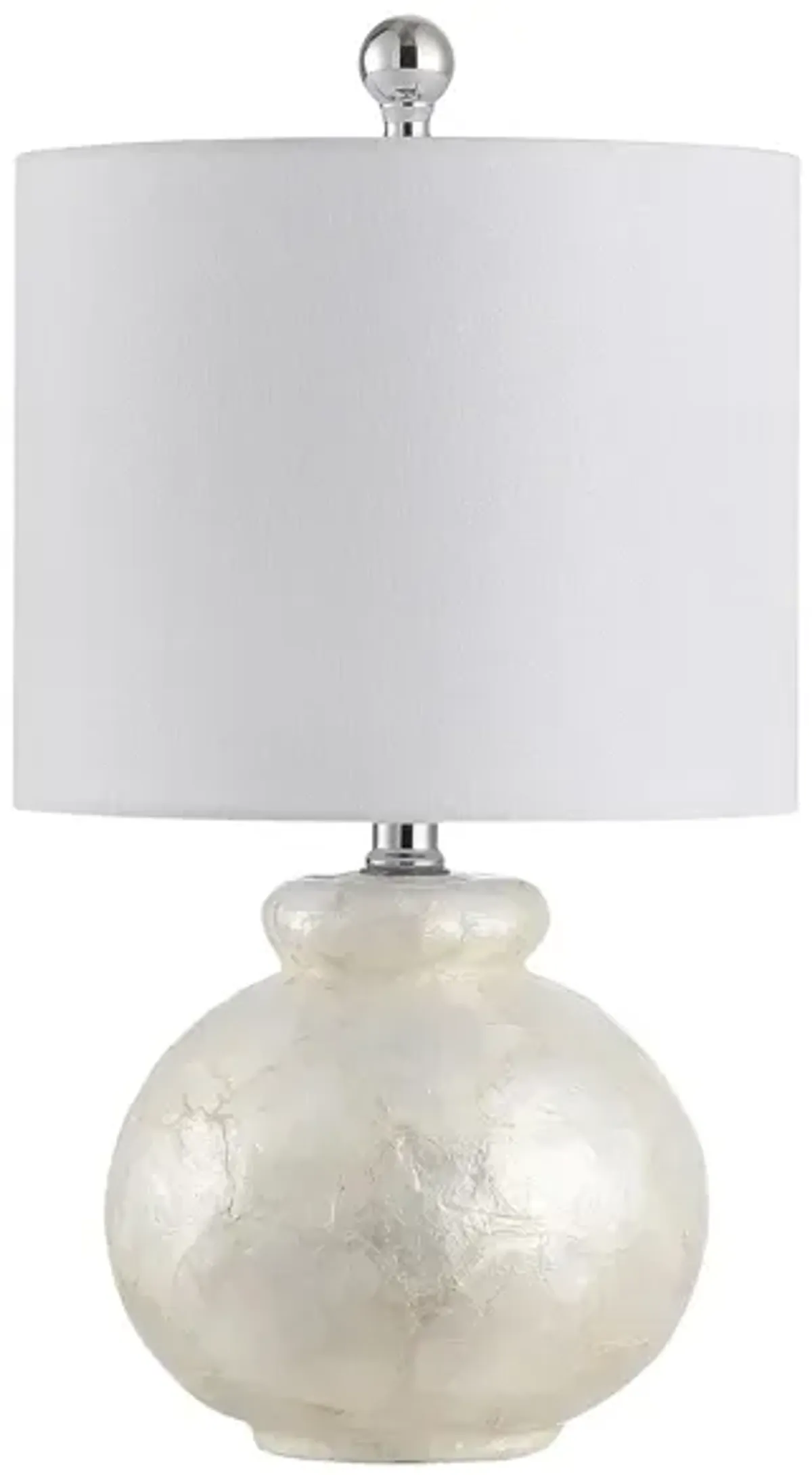 Ezra Resin Table Lamp in Ivory by Safavieh