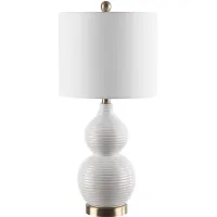 Cassian Table Lamp in Ivory by Safavieh