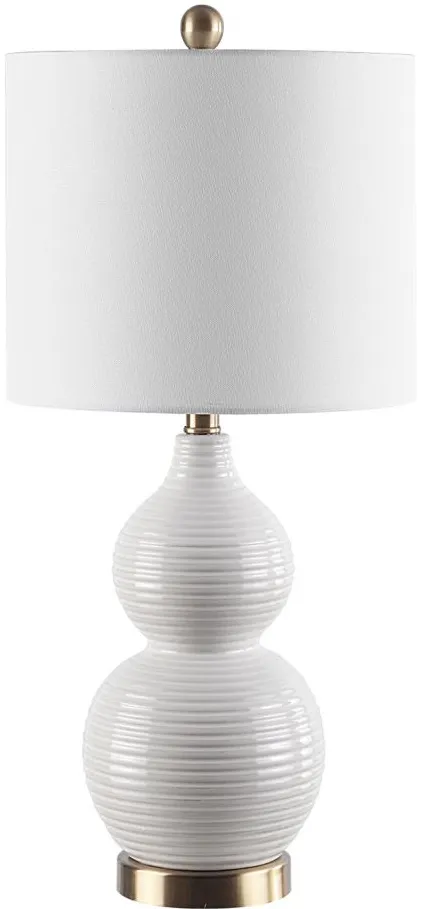 Cassian Table Lamp in Ivory by Safavieh