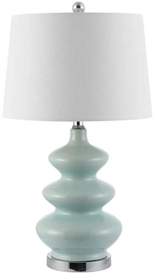 Brooks Table Lamp in Blue by Safavieh