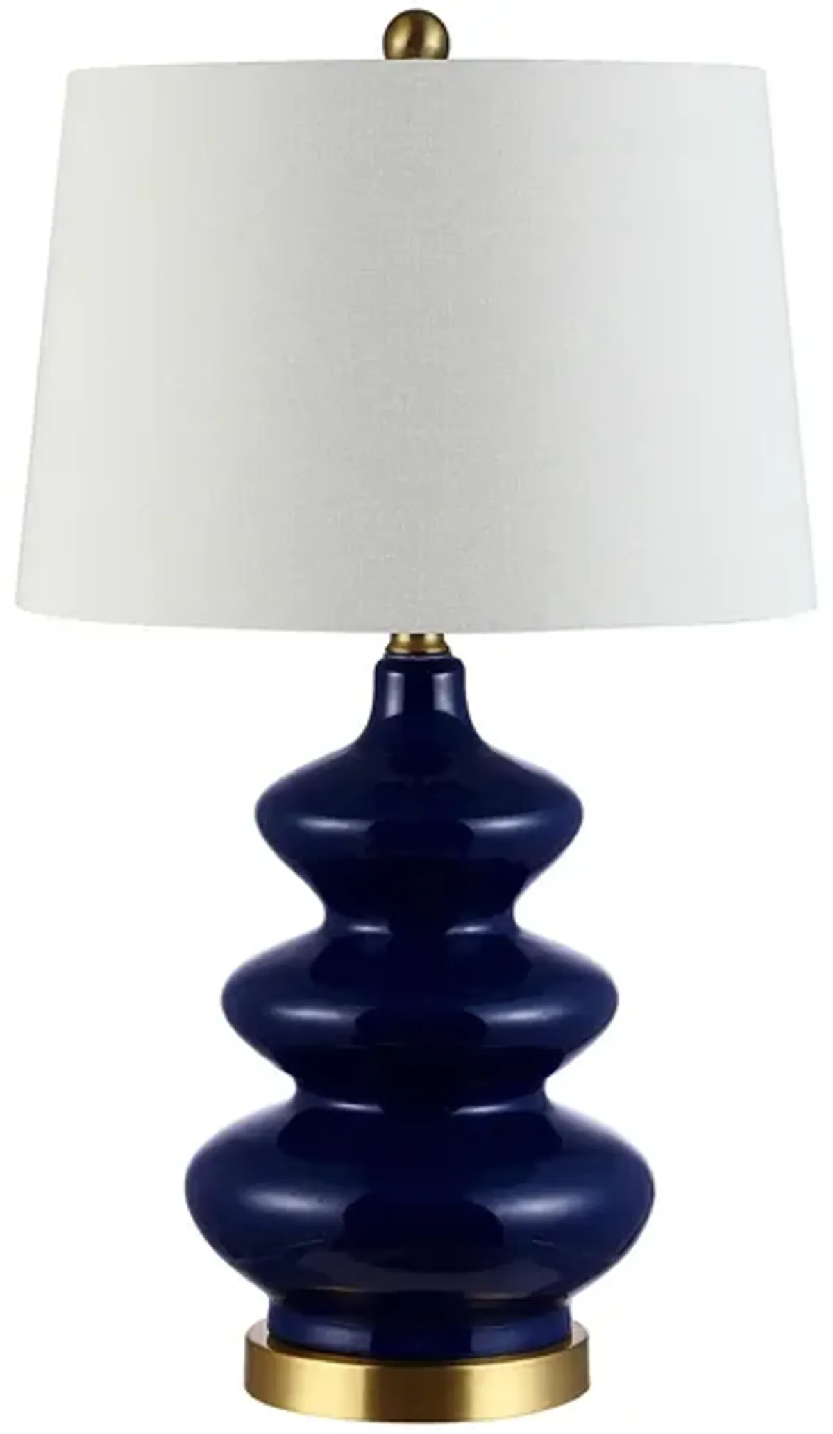 Brooks Table Lamp in Navy by Safavieh