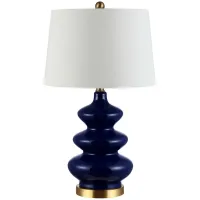 Brooks Table Lamp in Navy by Safavieh