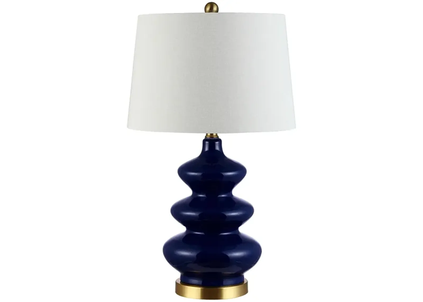 Brooks Table Lamp in Navy by Safavieh