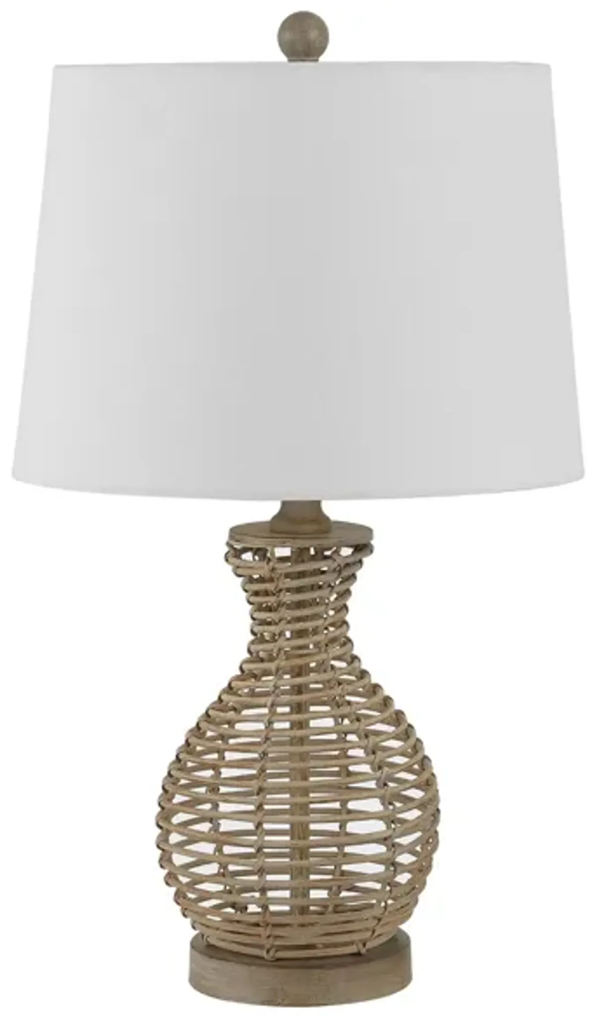 Blithe Seagrass Table Lamp in Gray by Safavieh