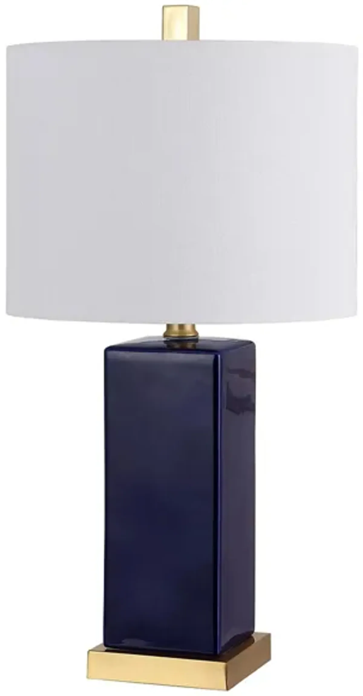 Alaia Ceramic Table Lamp in Navy by Safavieh