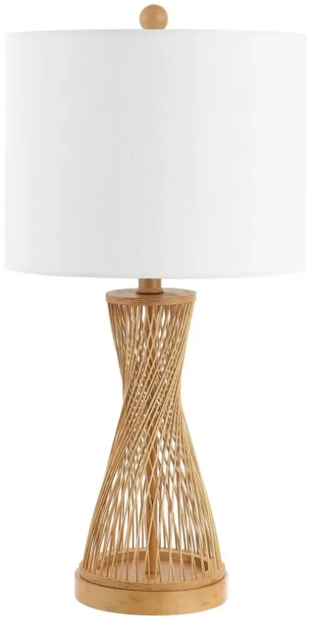Corina Bamboo Table Lamp in Natural by Safavieh