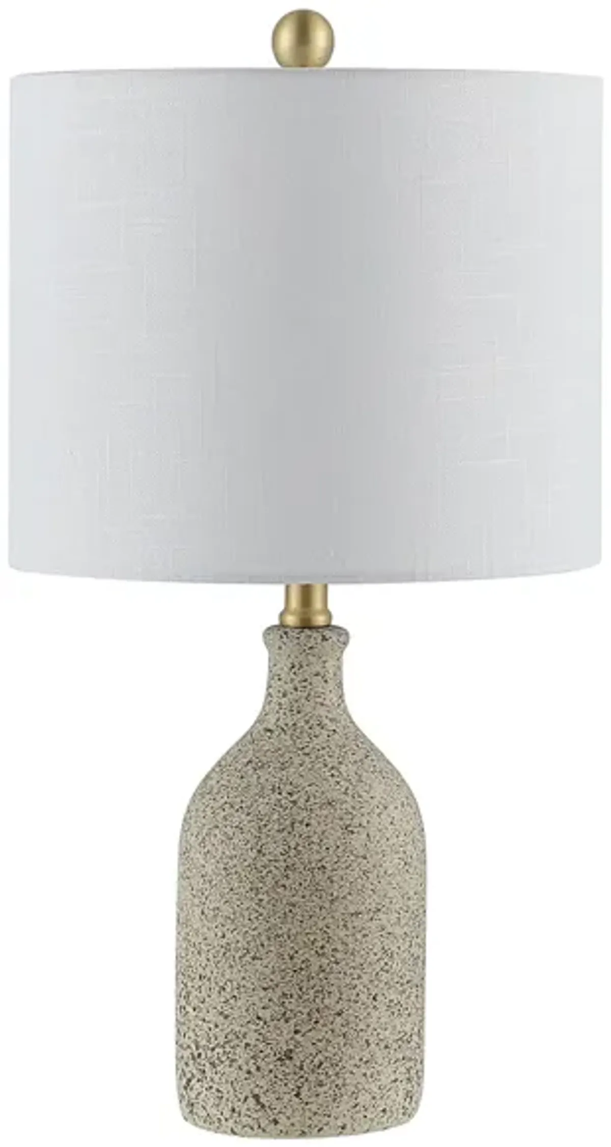 Eliana Ceramic Table Lamp in Gray by Safavieh