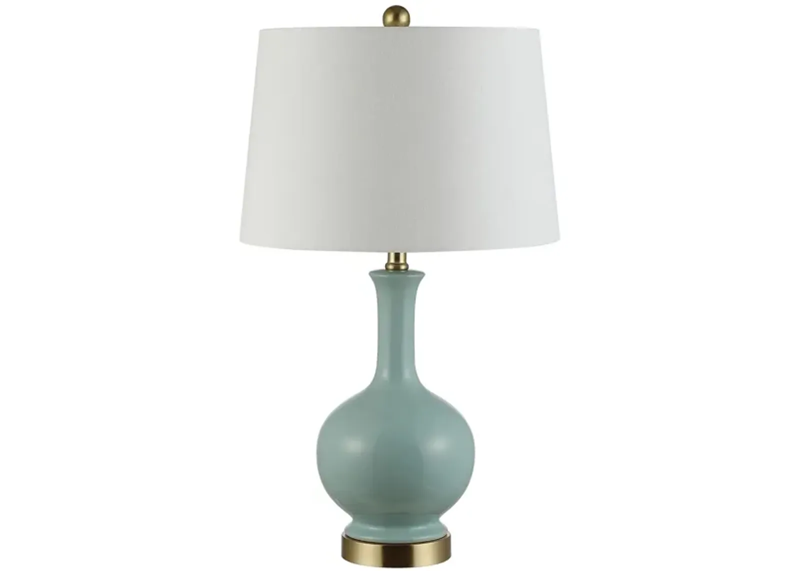 Leia Ceramic Table Lamp in Blue by Safavieh