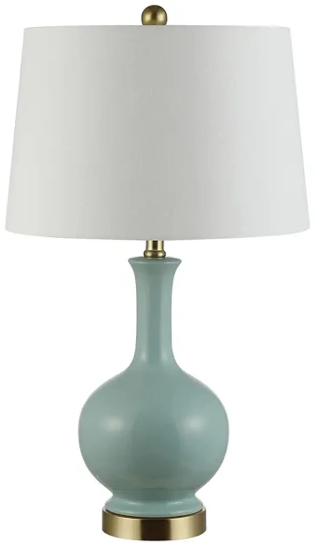 Leia Ceramic Table Lamp in Blue by Safavieh