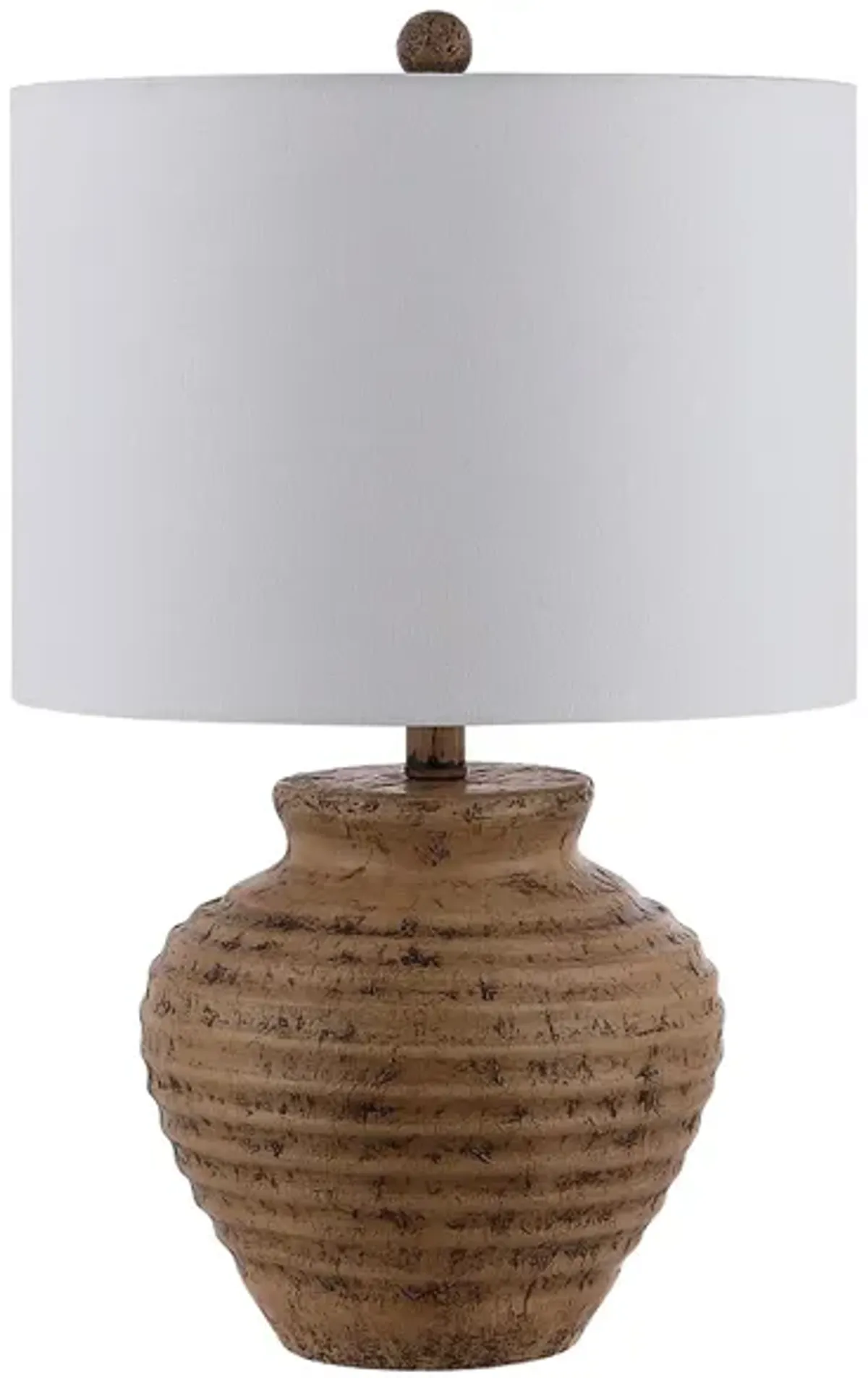 Wick Resin Table Lamp