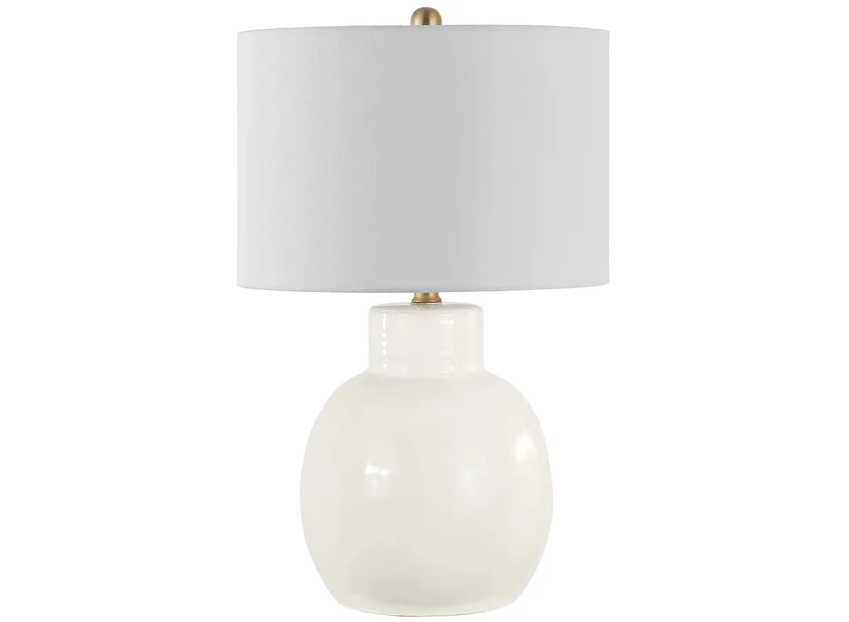 Anina Table Lamp in Ivory by Safavieh