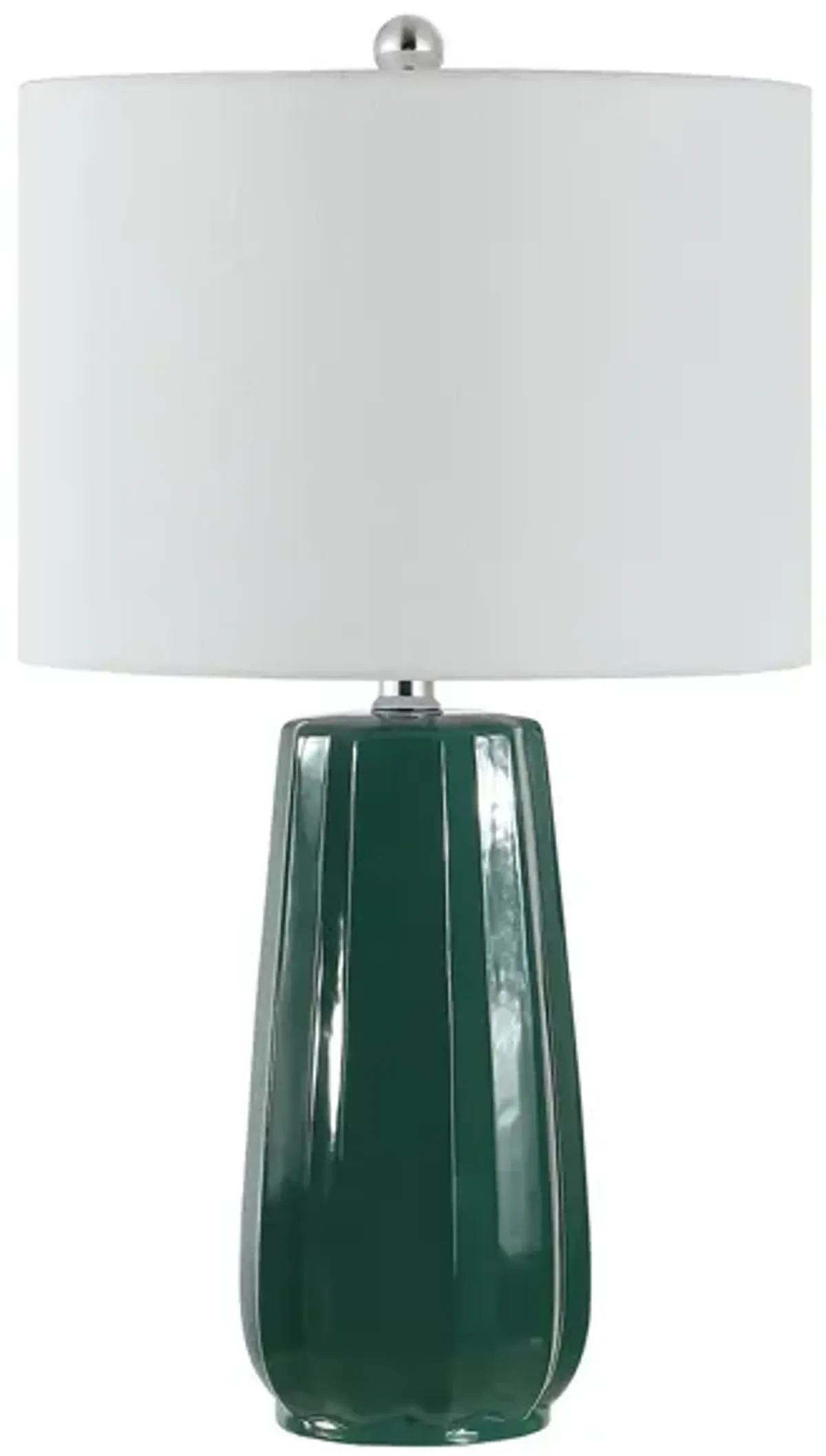 Alva Table Lamp in Green by Safavieh