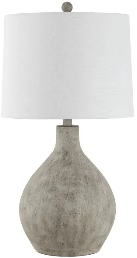 Artef Table Lamp in Gray by Safavieh