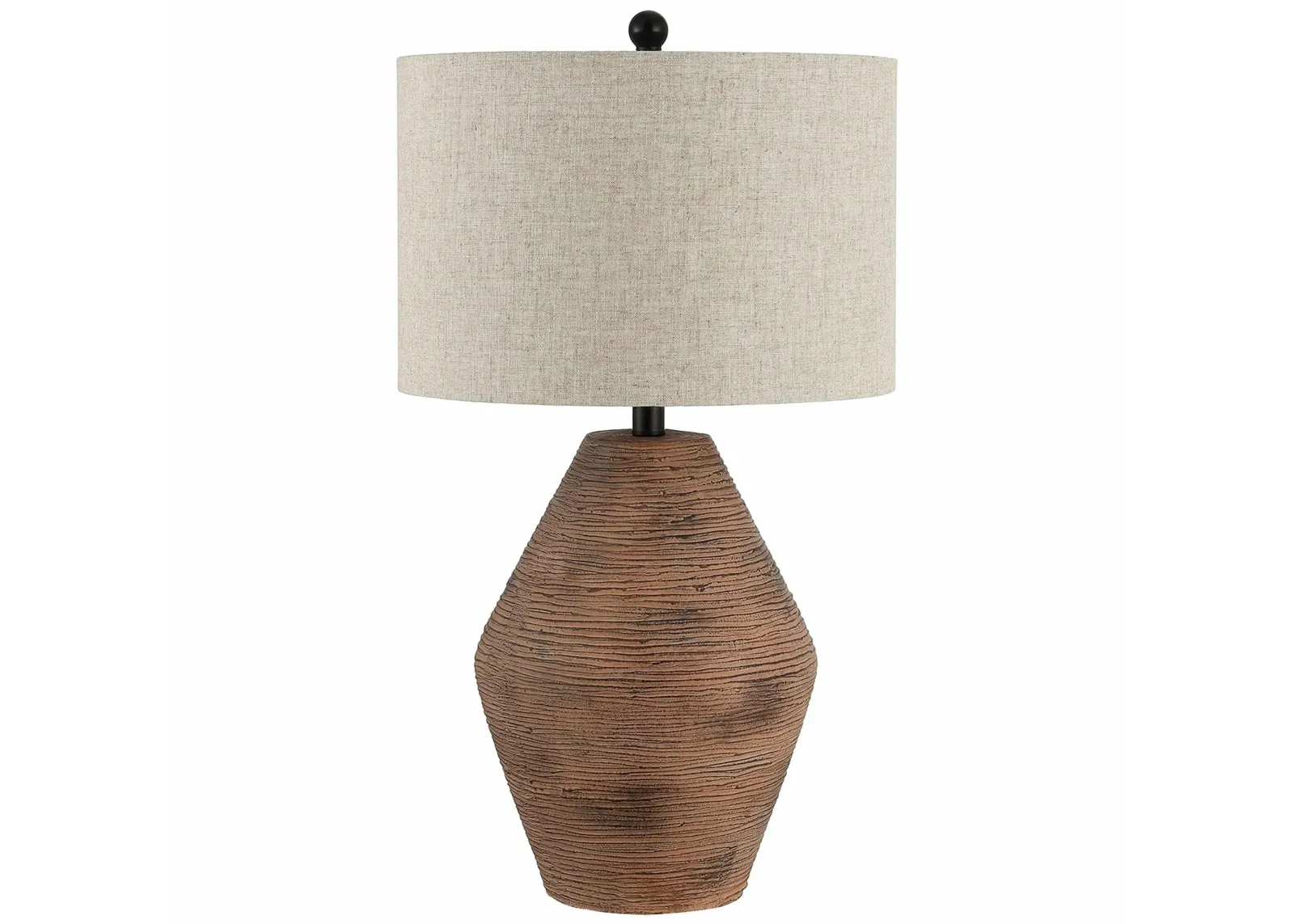 Carser Table Lamp in Brown by Safavieh