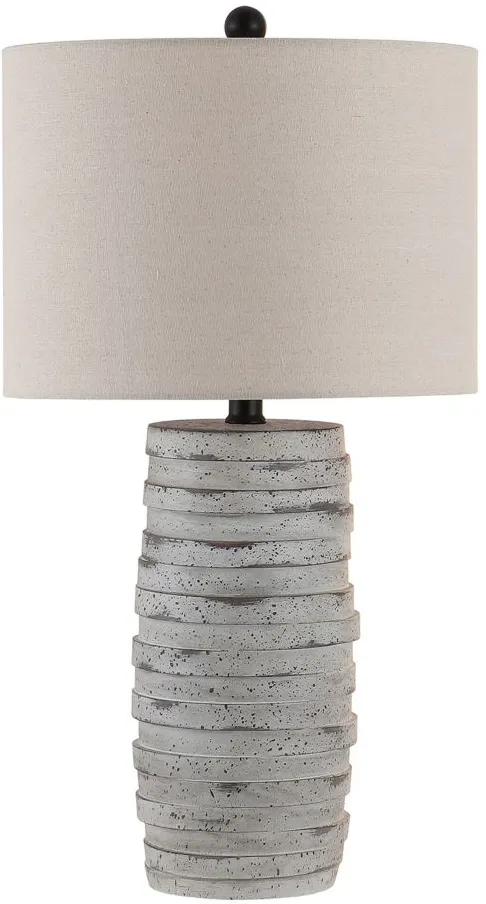 Sawyer Table Lamp in Gray by Safavieh