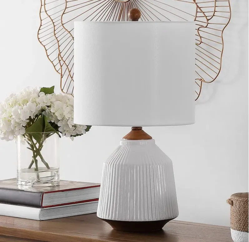 Bowie Table Lamp in Brown by Safavieh