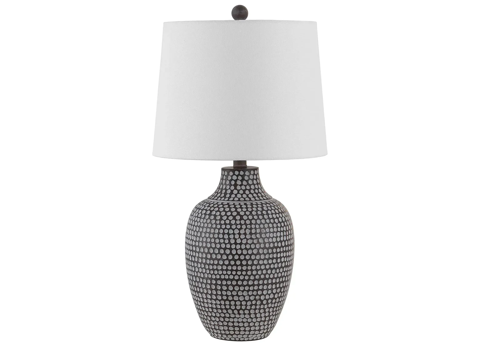 Lenon Table Lamp in Brown by Safavieh