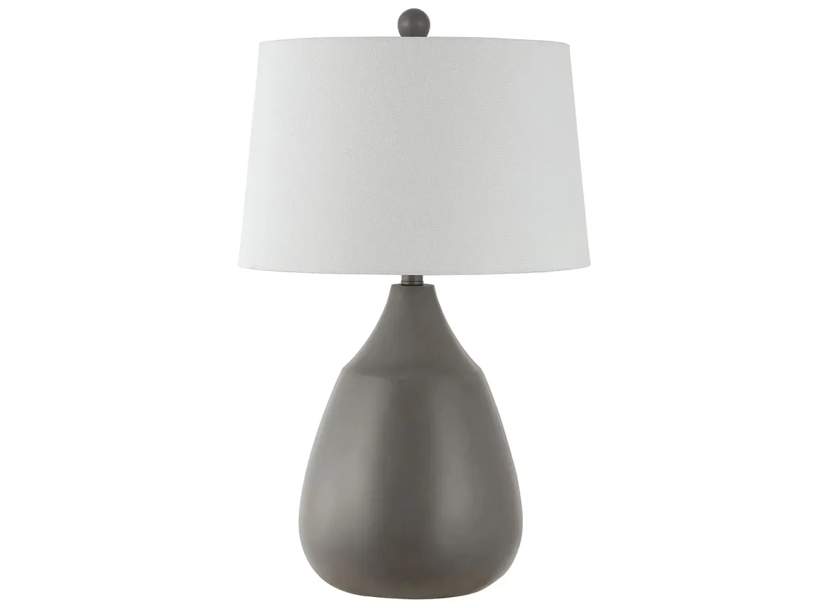 Wells Table Lamp in Gray by Safavieh