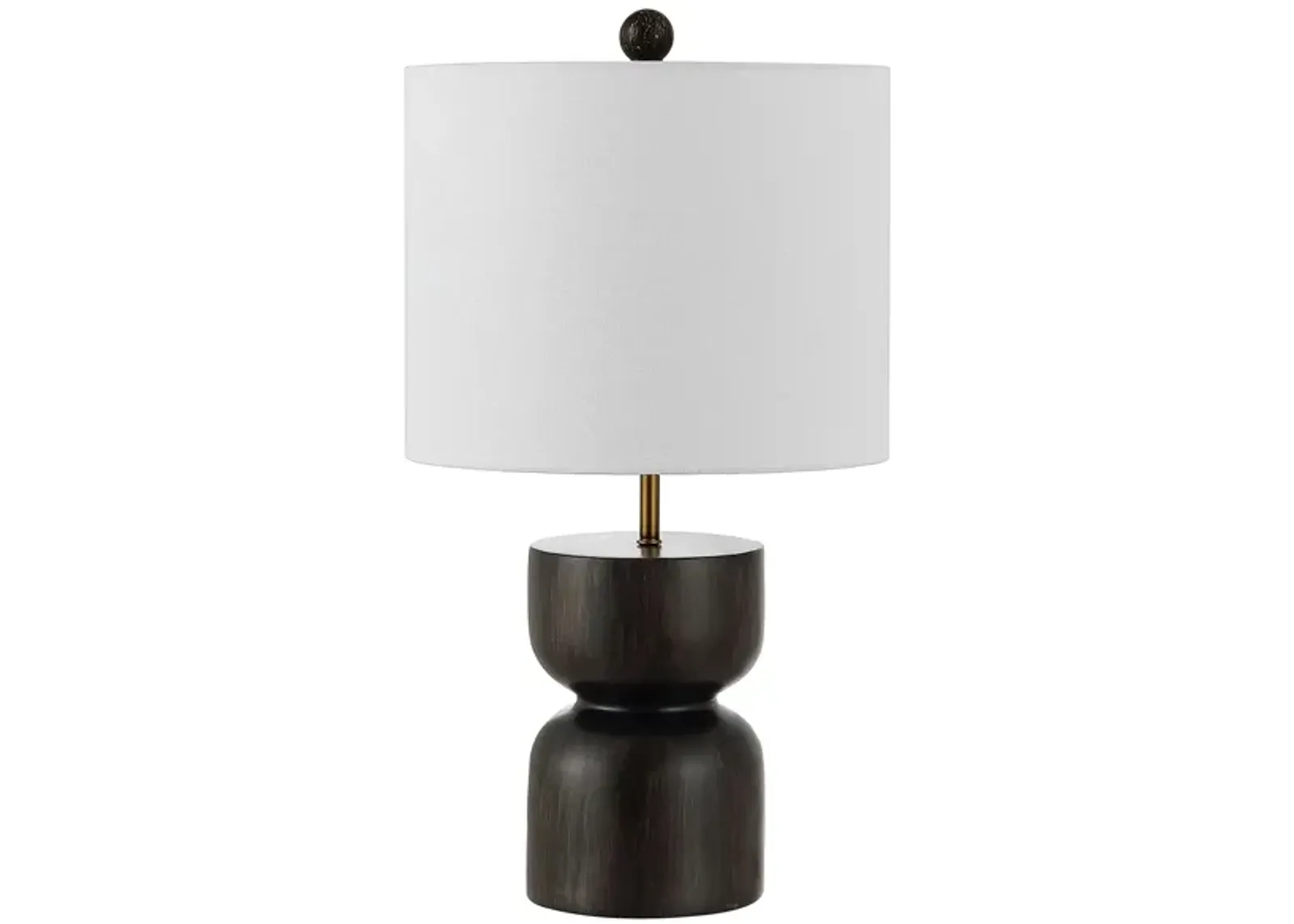 Krew Table Lamp in Brown by Safavieh