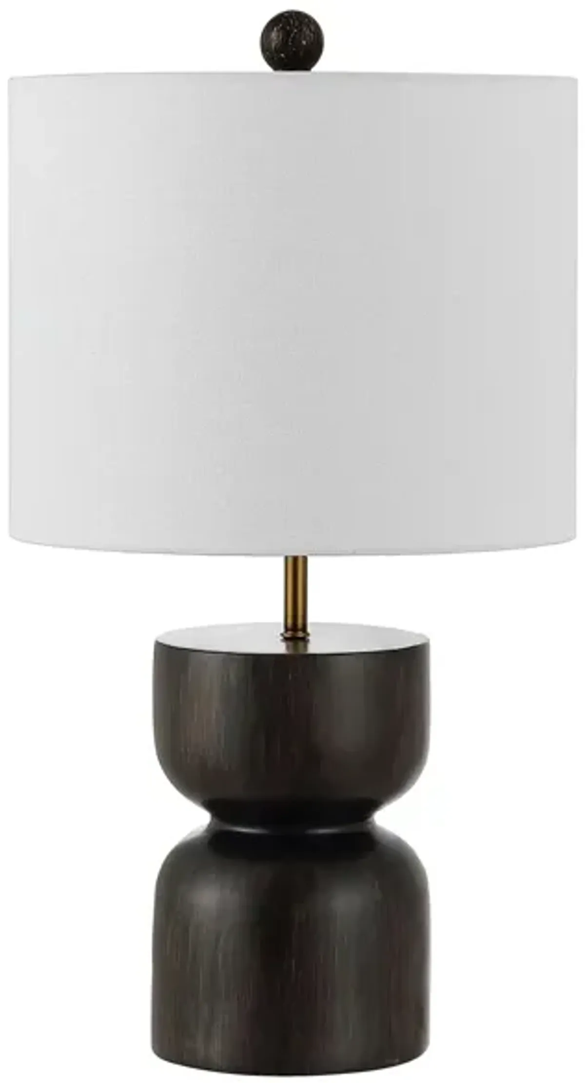 Krew Table Lamp in Brown by Safavieh