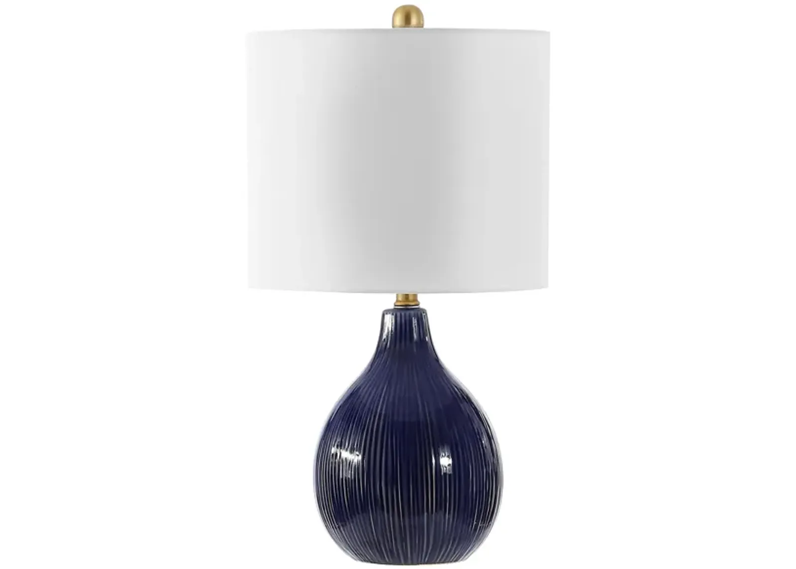 Ledger Table Lamp in Blue by Safavieh