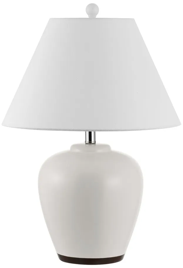 Imran Table Lamp in Ivory by Safavieh