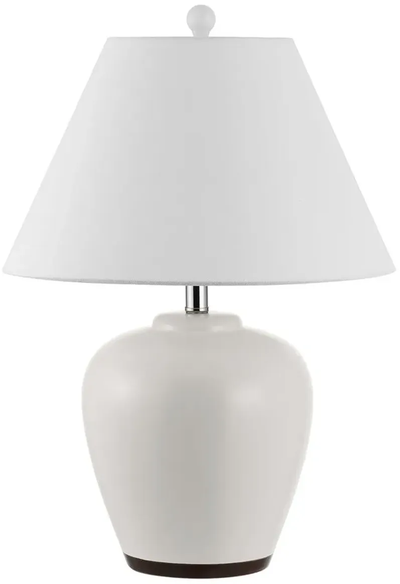 Imran Table Lamp in Ivory by Safavieh