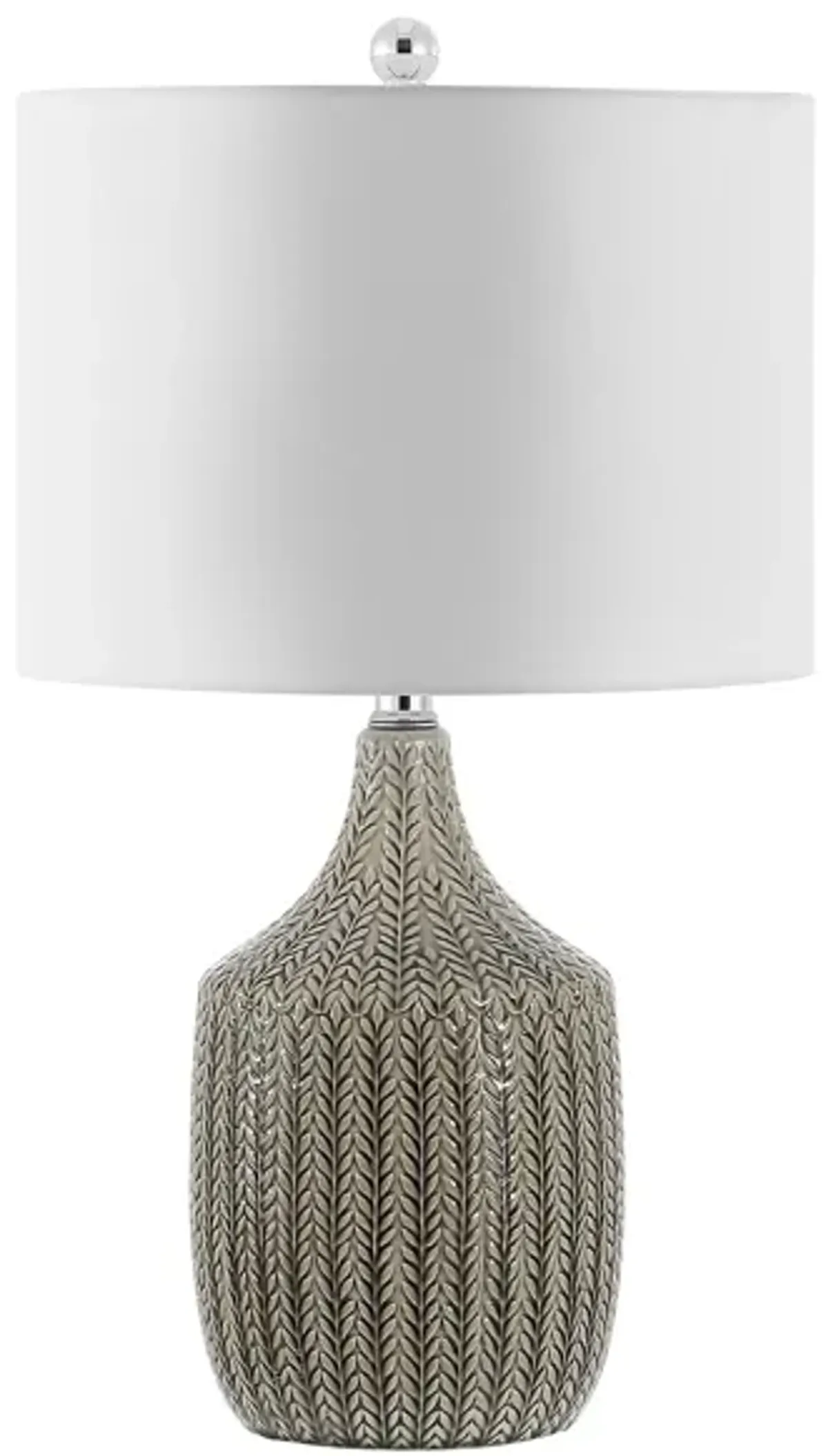 Koa Table Lamp in Gray by Safavieh