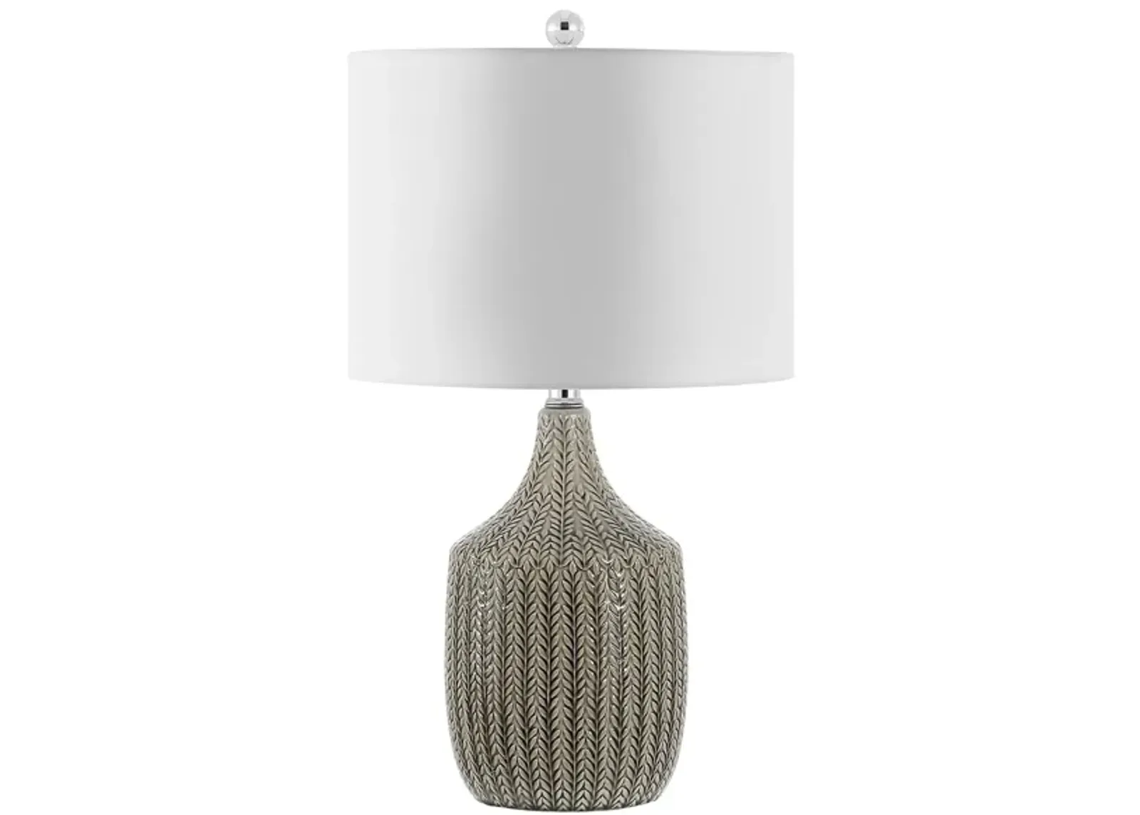 Koa Table Lamp in Gray by Safavieh