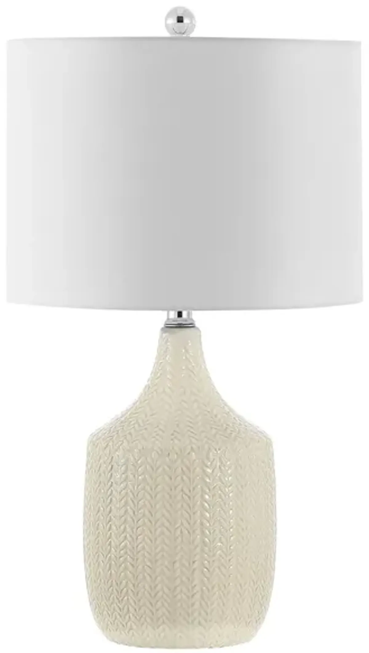 Koa Table Lamp in Off-White by Safavieh