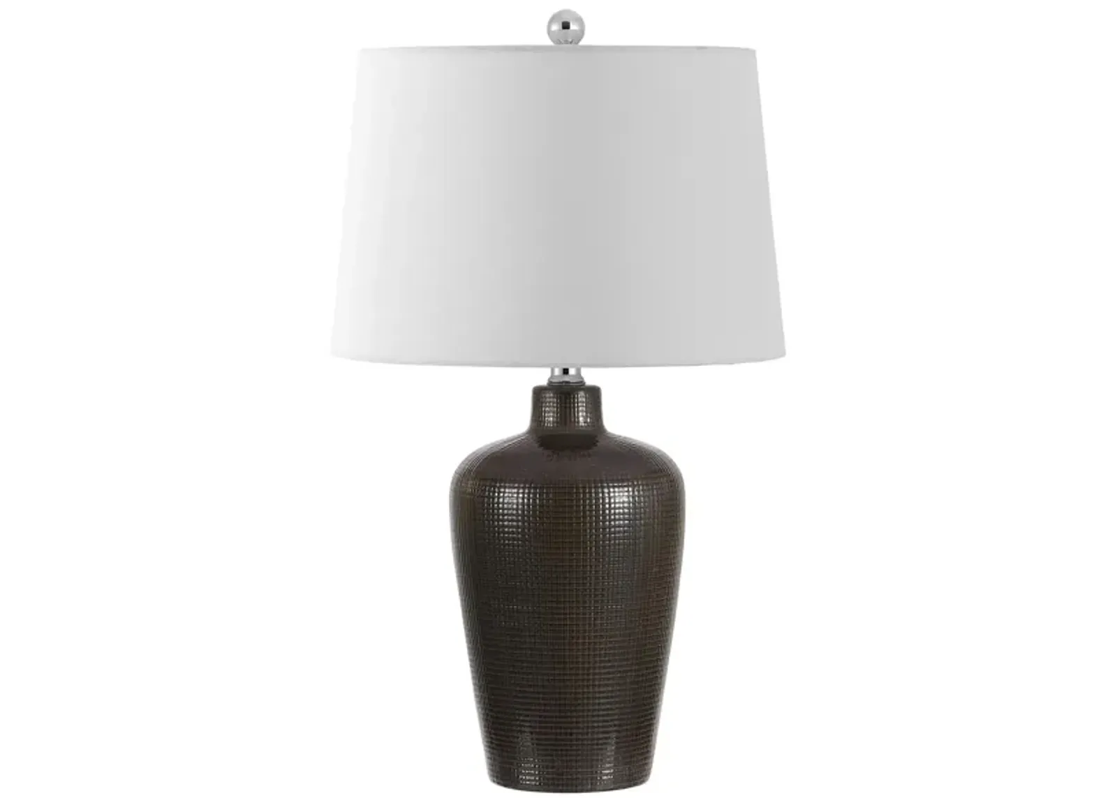 Brixton Table Lamp in Brown by Safavieh