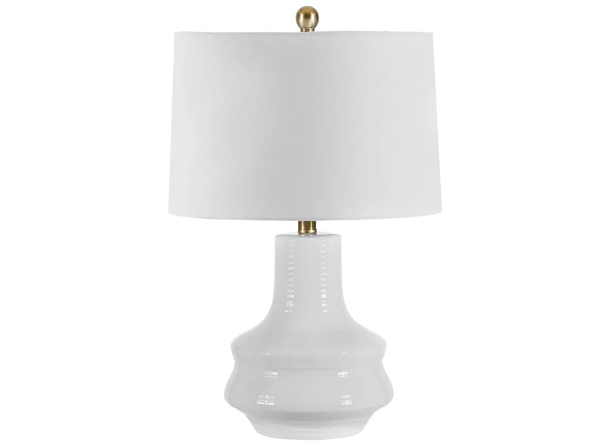 Dalra Table Lamp in Ivory by Safavieh