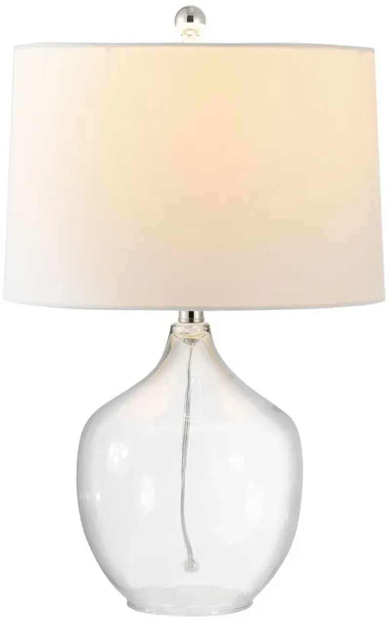 Nalon Table Lamp in Clear by Safavieh