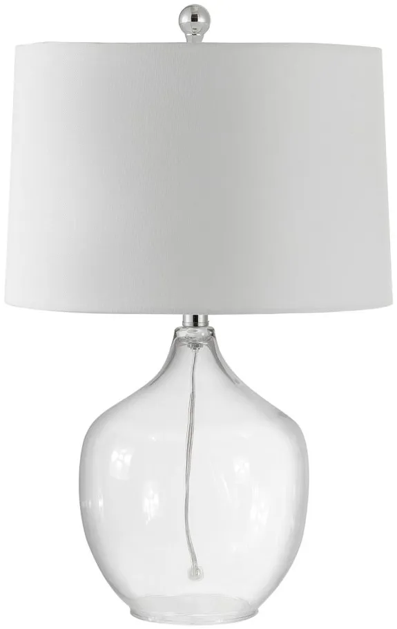 Nalon Table Lamp in Clear by Safavieh