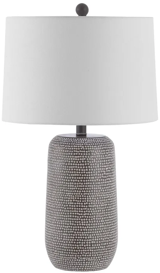 Ersta Table Lamp in Gray by Safavieh